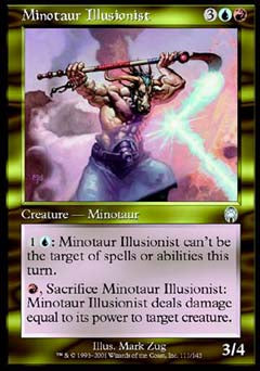 Minotaur Illusionist (Apocalypse) Light Play Foil