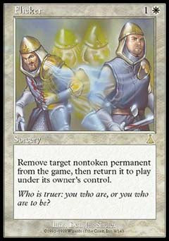 Flicker (Urza's Destiny) Medium Play