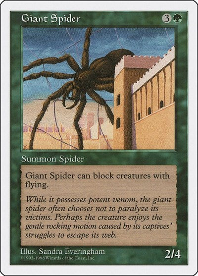 Giant Spider (Anthologies) Light Play