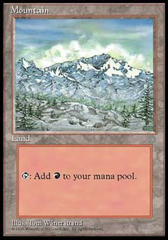 Mountain (Ice Age) Heavy Play