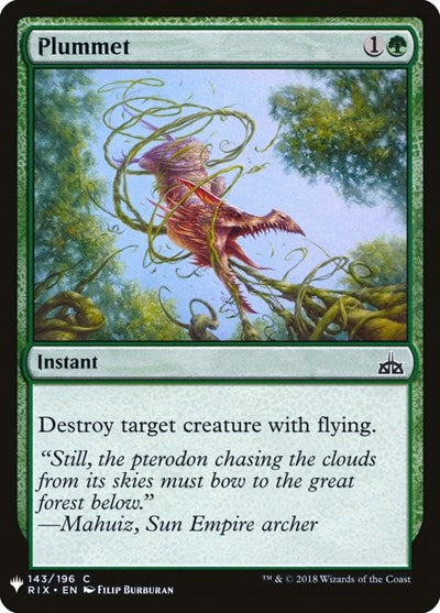 Plummet (Mystery Booster) Near Mint
