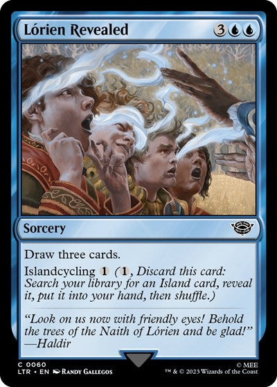Lorien Revealed (Universes Beyond: The Lord of the Rings: Tales of Middle-earth) Medium Play Foil