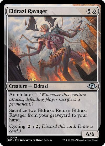 Eldrazi Ravager (Modern Horizons 3) Near Mint Foil