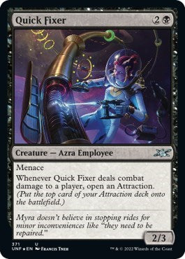 Quick Fixer (Galaxy Foil) (Unfinity) Near Mint Foil