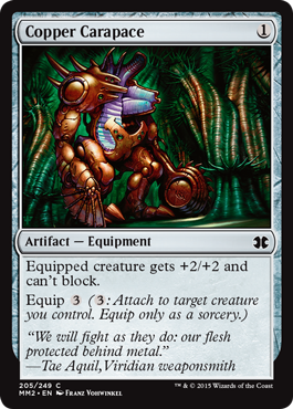 Copper Carapace (Modern Masters 2015) Light Play Foil