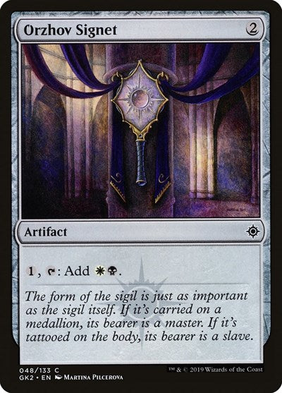 Orzhov Signet|6|0|0.00