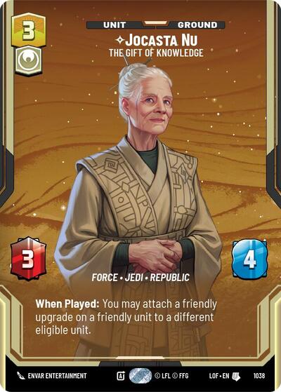 Jocasta Nu The Gift of Knowledge (Prestige) (Legends of the Force) Near Mint