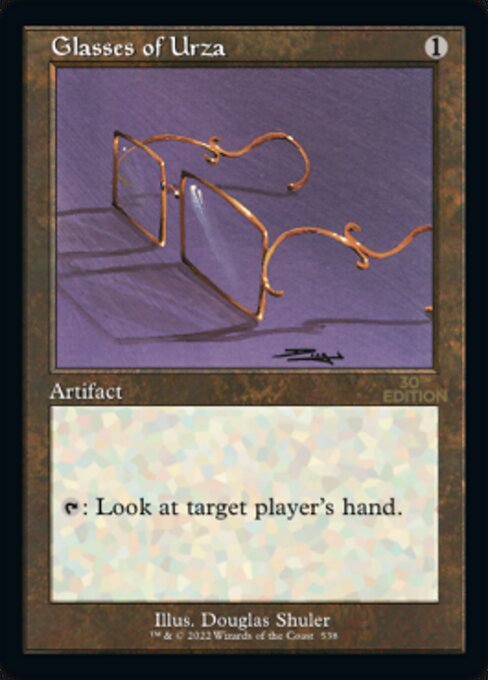 Glasses of Urza  Retro Frame|0|0|0.00