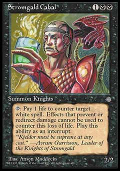 Stromgald Cabal (Ice Age) Medium Play