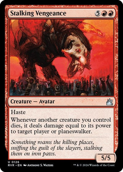 Stalking Vengeance (Ravnica Remastered) Near Mint