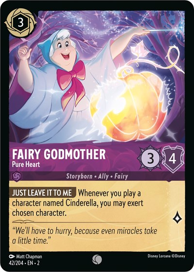 Fairy Godmother - Pure Heart (Rise of the Floodborn) Near Mint Cold Foil