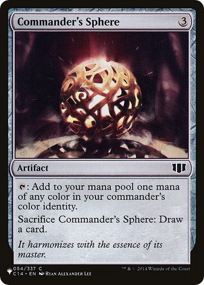 Commander's Sphere (Secret Lair Commander: From Cute to Brute) Near Mint