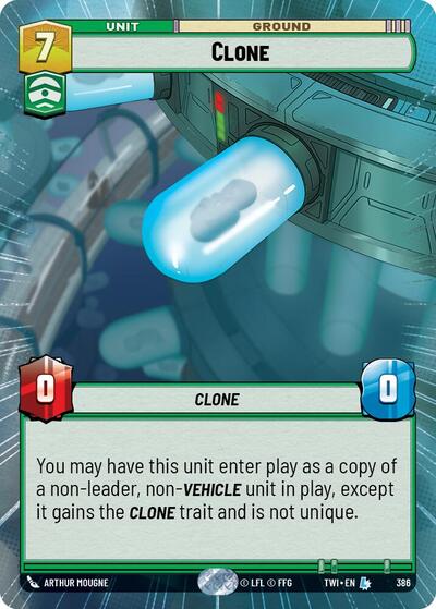 Clone (Hyperspace) (Twilight of the Republic) Near Mint