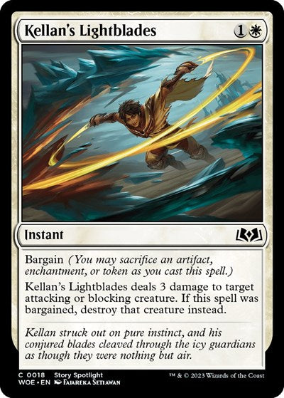 Kellan's Lightblades (Wilds of Eldraine) Medium Play