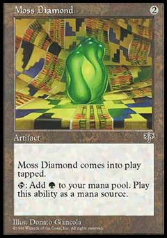 Moss Diamond (Mirage) Medium Play