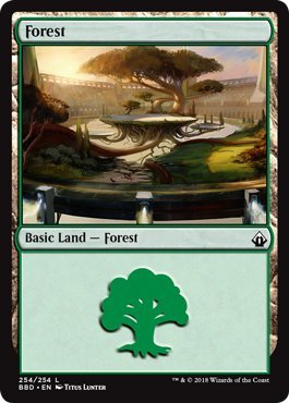 Forest (Battlebond) Medium Play