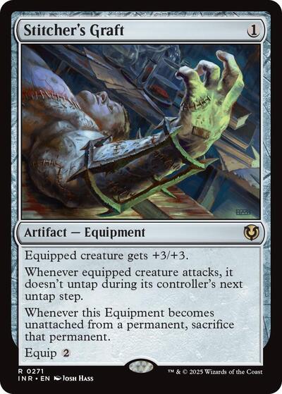 Stitcher's Graft (Innistrad Remastered) Near Mint