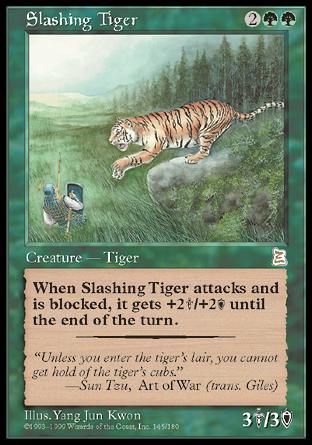 Slashing Tiger (Portal Three Kingdoms) Near Mint