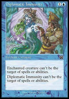 Diplomatic Immunity (Mercadian Masques) Medium Play