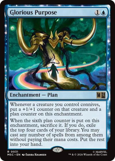 Glorious Purpose (Commander: Marvel Super Heroes) Near Mint