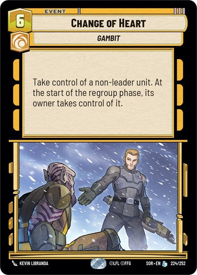 Change of Heart (Spark of Rebellion) Near Mint