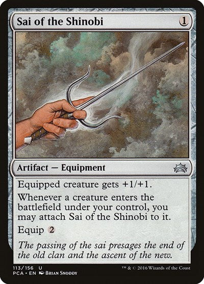 Sai of the Shinobi (Planechase Anthology) Medium Play
