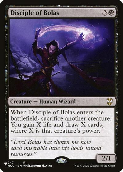 Disciple of Bolas (The List) Medium Play