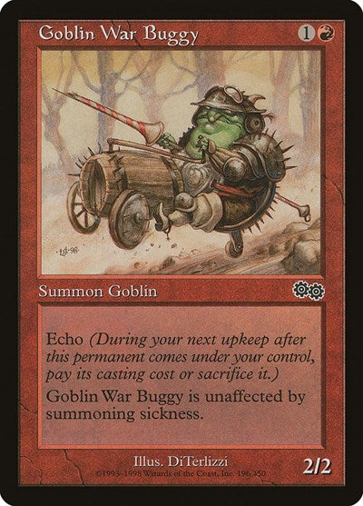 Goblin War Buggy (Urza's Saga) Medium Play