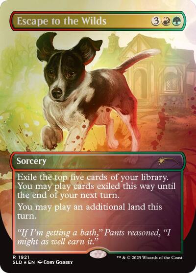 Escape to the Wilds  1921   Rainbow Foil|1|0|0.00