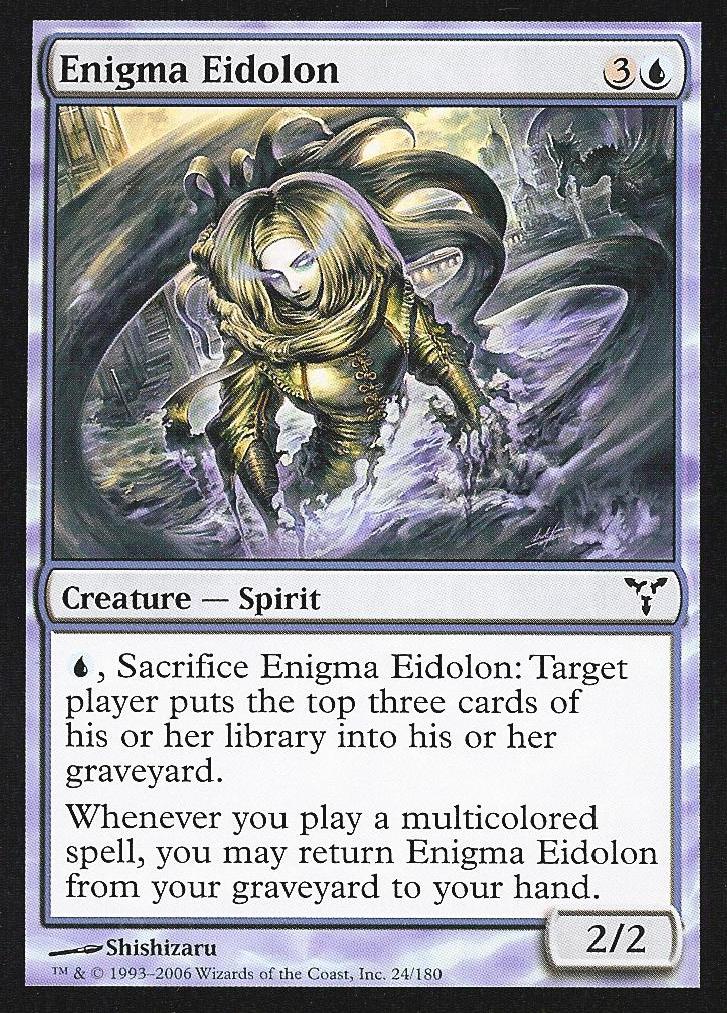 Enigma Eidolon (Dissension) Light Play Foil