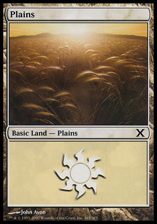 Plains (365) (10th Edition) Light Play