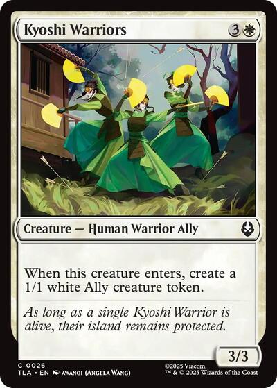 Kyoshi Warriors (Avatar: The Last Airbender) Near Mint Foil