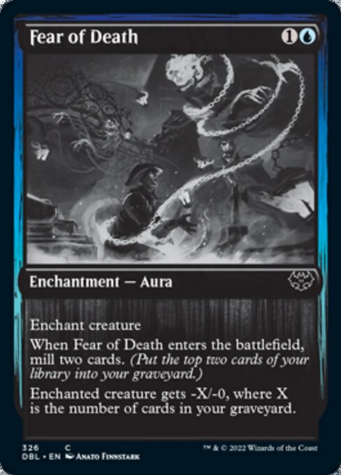 Fear of Death (Innistrad: Double Feature) Light Play