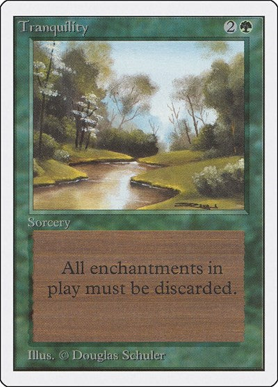 Tranquility (Unlimited) Damaged / Poor