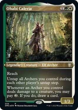 Ohabi Caleria (Foil Etched) (Commander: Dominaria United) Light Play Foil
