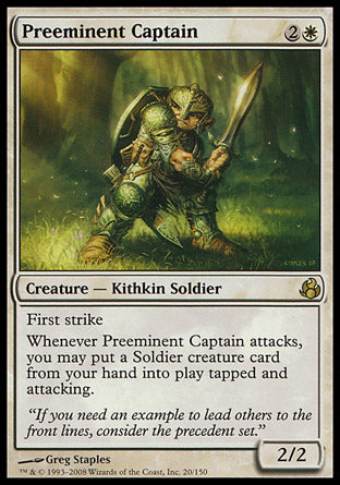 Preeminent Captain (Morningtide) Light Play Foil
