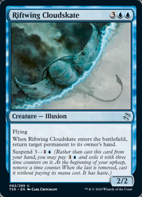 Riftwing Cloudskate (Time Spiral Remastered) Light Play Foil