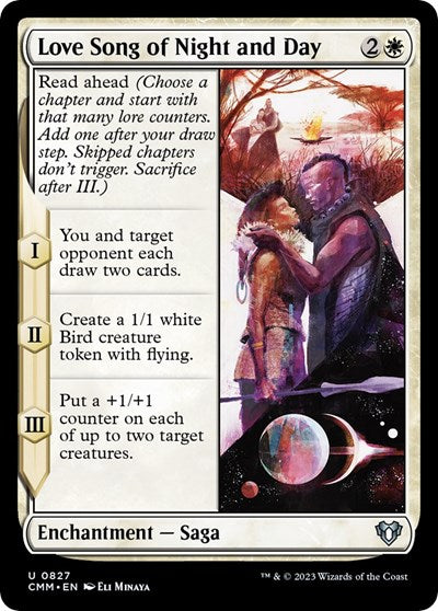 Love Song of Night and Day (Commander Masters) Near Mint