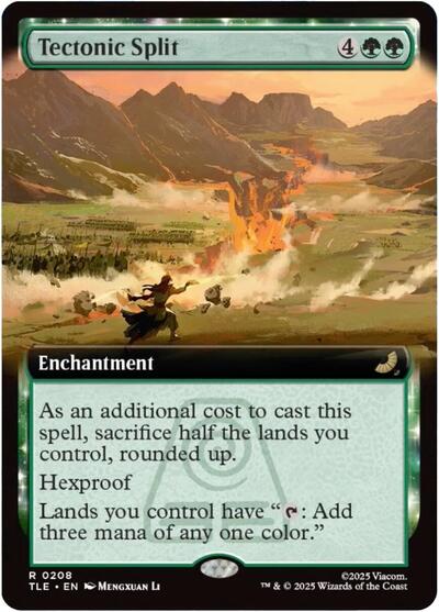 Tectonic Split  Extended Art|1|0|0.00