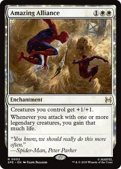 Amazing Alliance (Marvel's Spider-Man: Eternal-Legal) Light Play