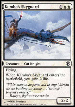 Kemba's Skyguard (Scars of Mirrodin) Medium Play Foil