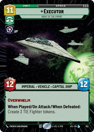 Executor Might of the Empire (Hyperspace) (Jump to Lightspeed) Near Mint