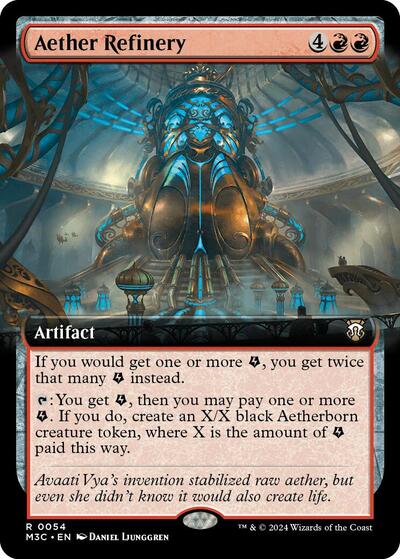 Aether Refinery  Extended Art   Ripple Foil|1|0|0.00