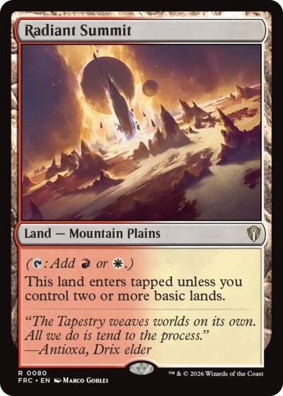 Radiant Summit|26|0|0.00