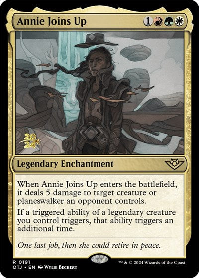 Annie Joins Up (Promos: Prerelease Cards) Light Play Foil