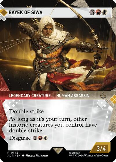 Bayek of Siwa (Showcase) (Universes Beyond: Assassin's Creed) Medium Play Foil