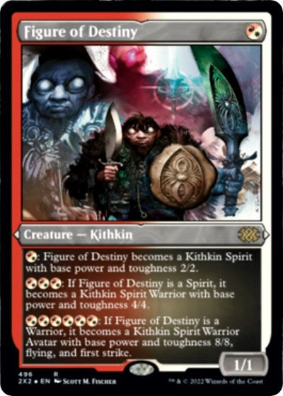 Figure of Destiny (Foil Etched) (Double Masters 2022) Near Mint Foil