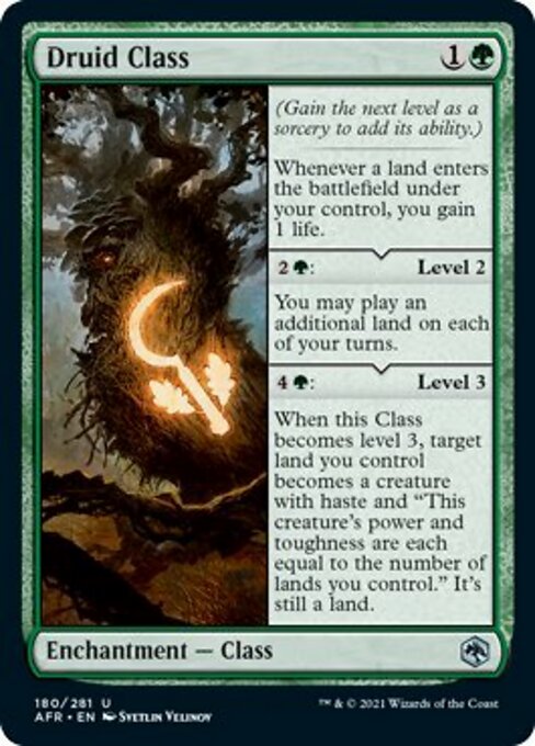 Druid Class (Adventures in the Forgotten Realms) Light Play Foil