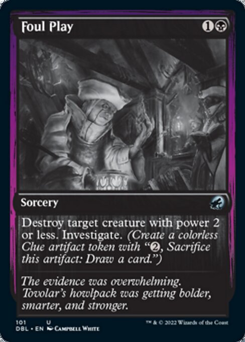 Foul Play (Innistrad: Double Feature) Light Play