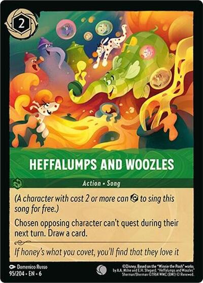 Heffalumps and Woozles (Azurite Sea) Near Mint